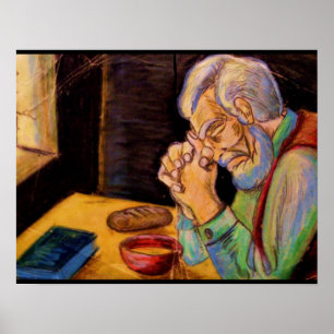 Póster DIOS BENDICE NUESTRO poster de la FAMILIA