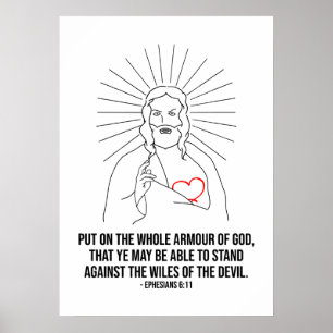 Póster Dios Bendiga Y Salve. Pon En La Armada De Dios