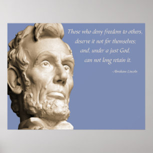Póster Dios de Lincoln