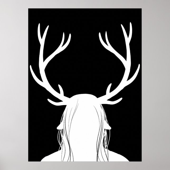 Póster Dios de los cuernos (Frente)