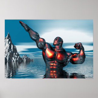 Póster dios del mar