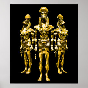 Póster Dios egipcio Horus