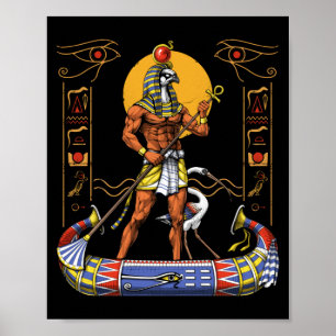 Póster Dios egipcio Ra