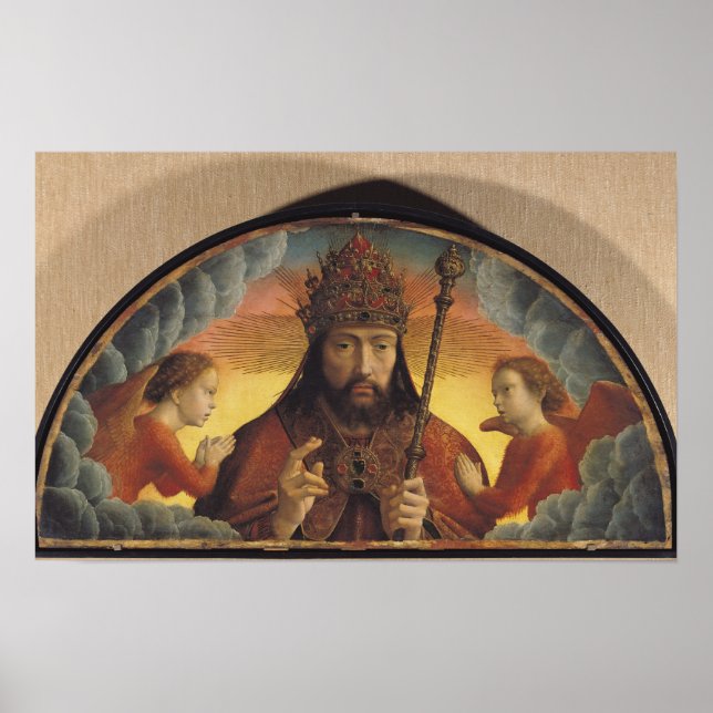 Póster Dios el Padre Bendición, 1506 (Frente)