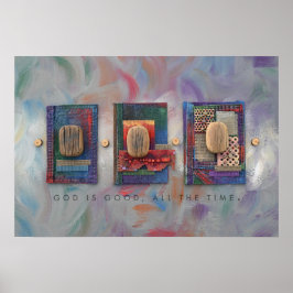 Póster Dios es bueno, todo el tiempo
