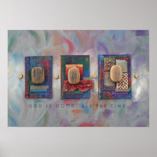 Póster Dios es bueno, todo el tiempo