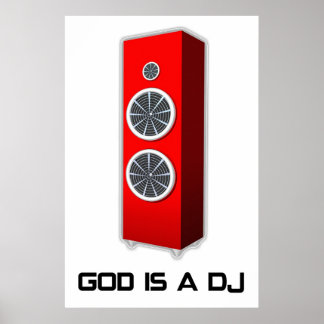 Póster Dios es DJ
