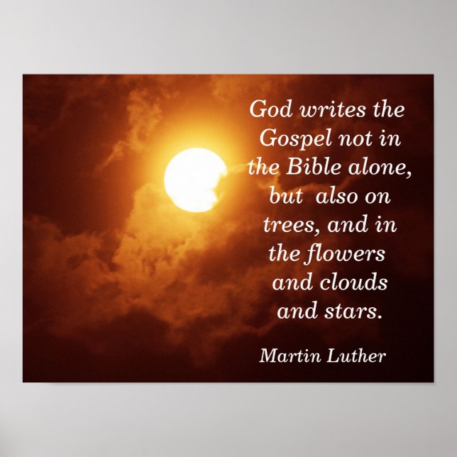 Póster Dios escribe el Evangelio - Art Print (Frente)
