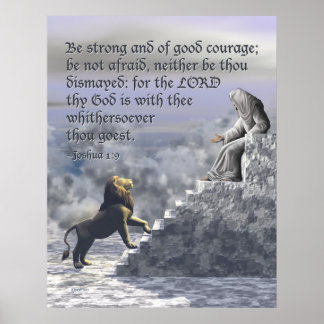 Póster Dios está con Los