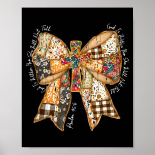Póster Dios Está Dentro De Ella No Caerá, Jesús, Cristo