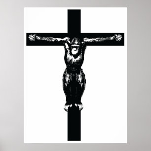 Póster Dios hizo el Dios del hombre