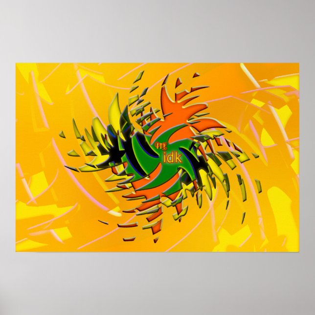 Póster ¡Dios mío! (Frente)