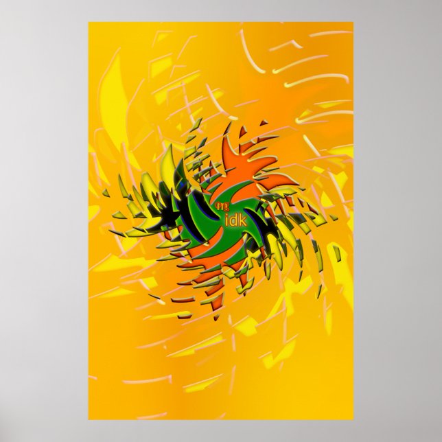 Póster ¡Dios mío! (Frente)