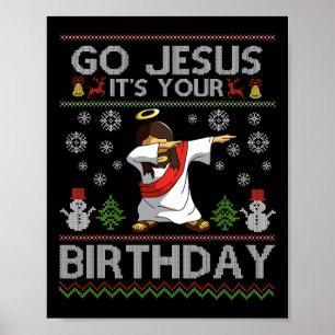 Póster Dios mío, son tus Navidades de los matones fea