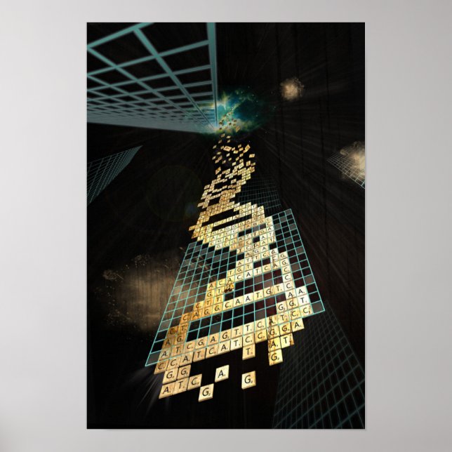 Póster Dios no juega a los dados 2014 (Frente)