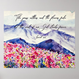 Póster Dios se para siempre