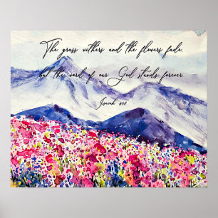 Póster Dios se para siempre