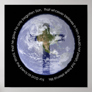 Póster Dios tan amado el mundo