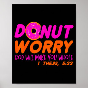 Póster Dios te hará completo Funny Hombres Mujeres Jesús