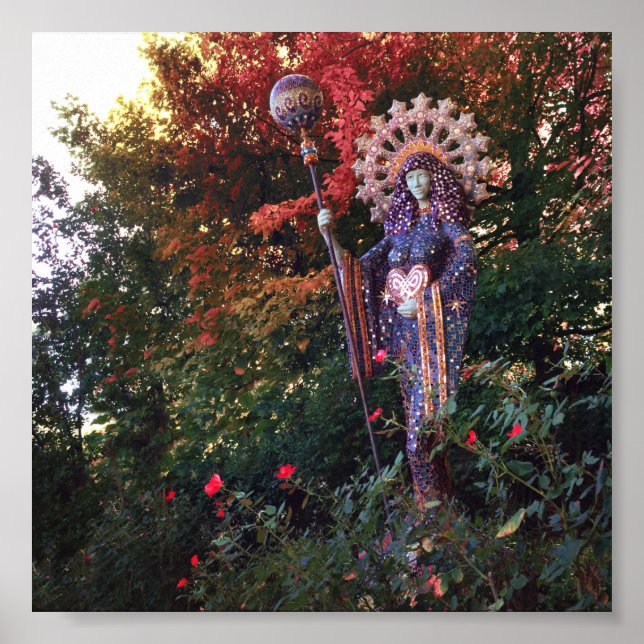 Póster diosa aza en eureka springs (Frente)