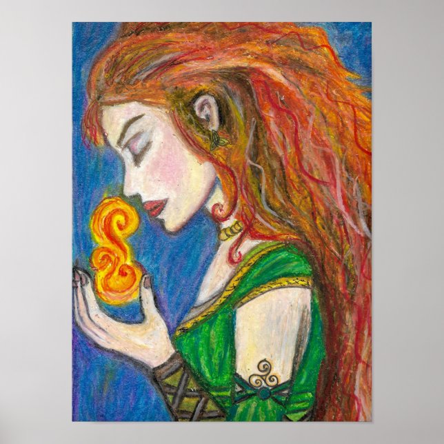 Póster Diosa Brigid (Frente)