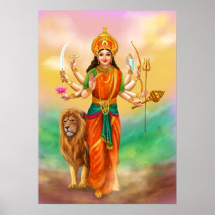 Póster Diosa de Durga