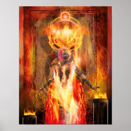 Póster Diosa de Fire PELE