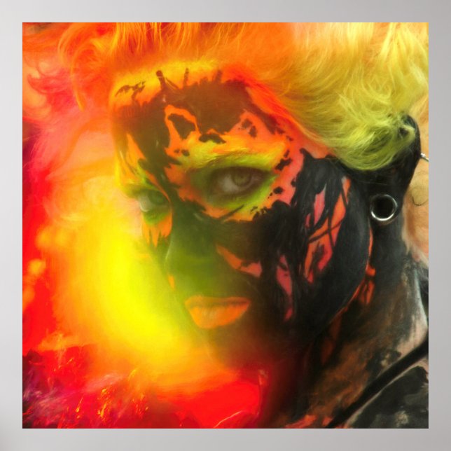 Póster Diosa de Fuego PELE (Frente)