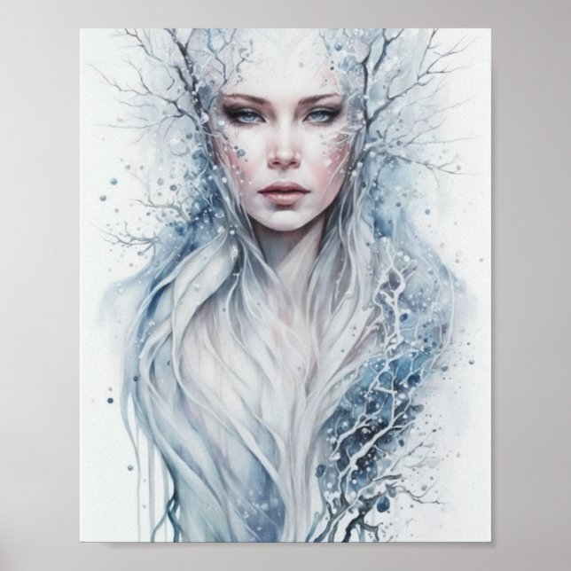 Póster Diosa de invierno (Frente)