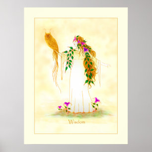 Póster Diosa de la Sabiduría