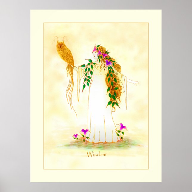 Póster Diosa de la Sabiduría (Frente)