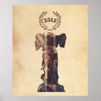Póster Diosa de la Victoria del Reino Unido