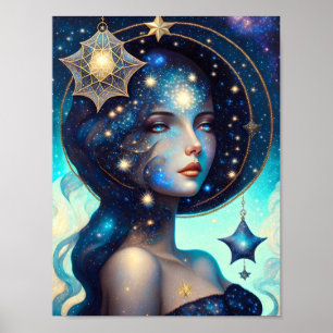 Póster Diosa de las estrellas