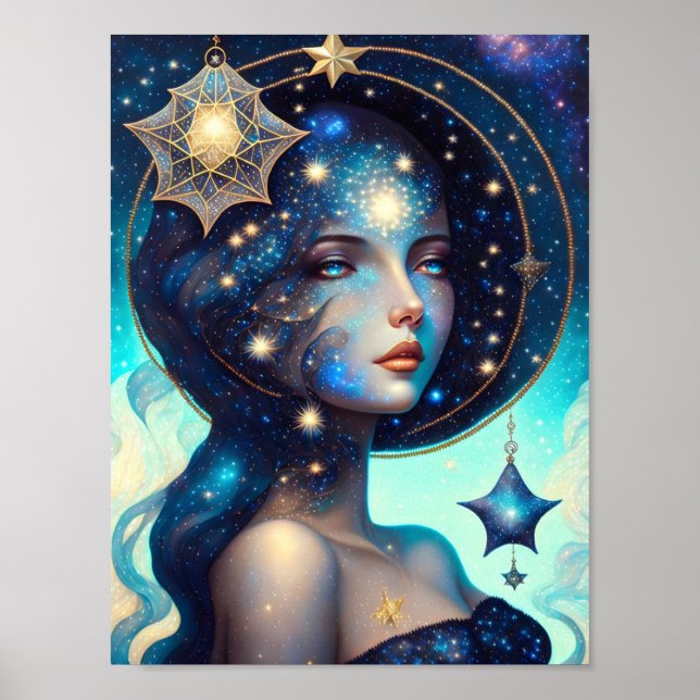 Póster Diosa de las estrellas (Frente)