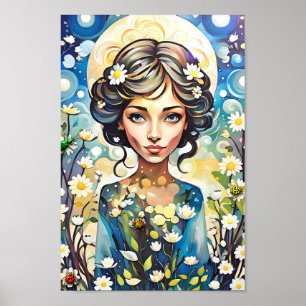 Póster Diosa de primavera