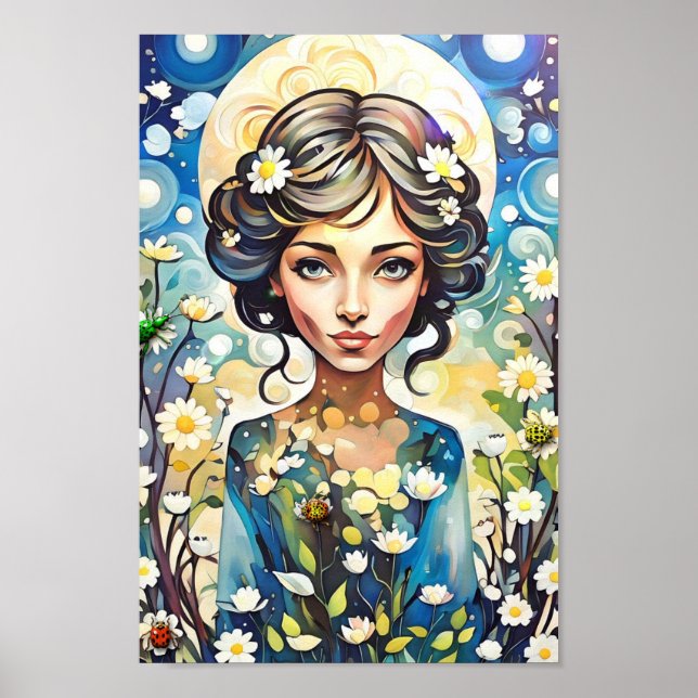 Póster Diosa de primavera (Frente)