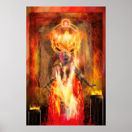 Póster Diosa del Fuego PELE