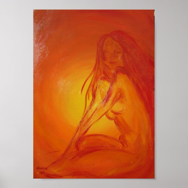 Póster diosa del sol (Frente)