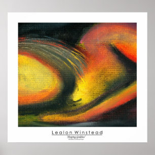 Póster "Diosa durmiente "