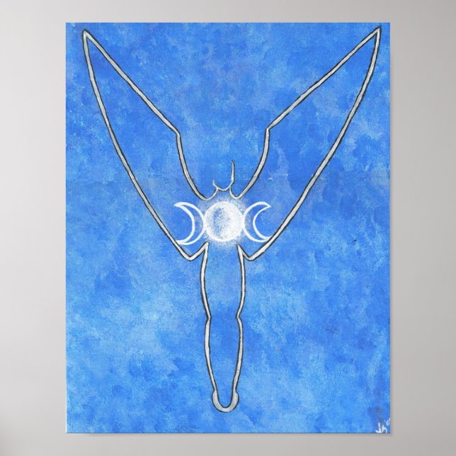 Póster diosa en ascenso (Frente)