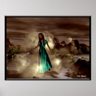 Póster Diosa Forestal