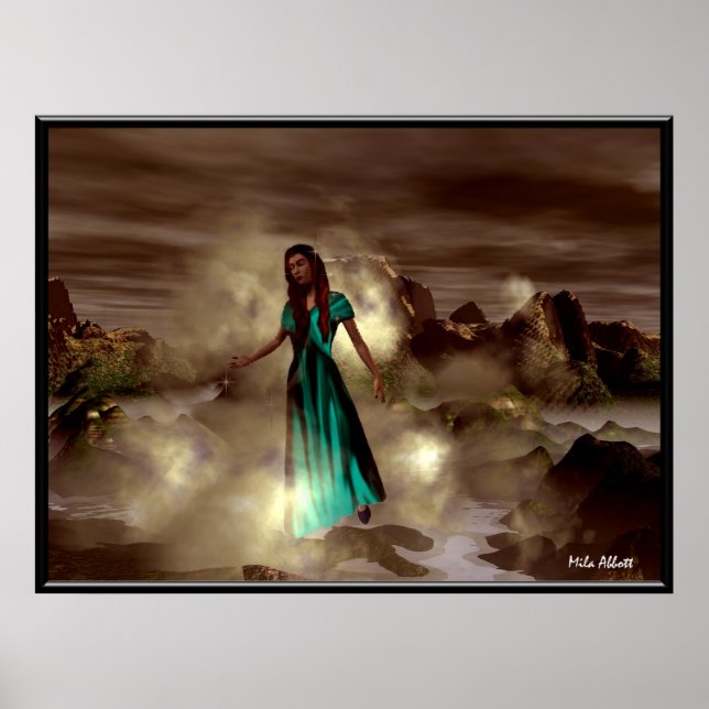 Póster Diosa Forestal (Frente)