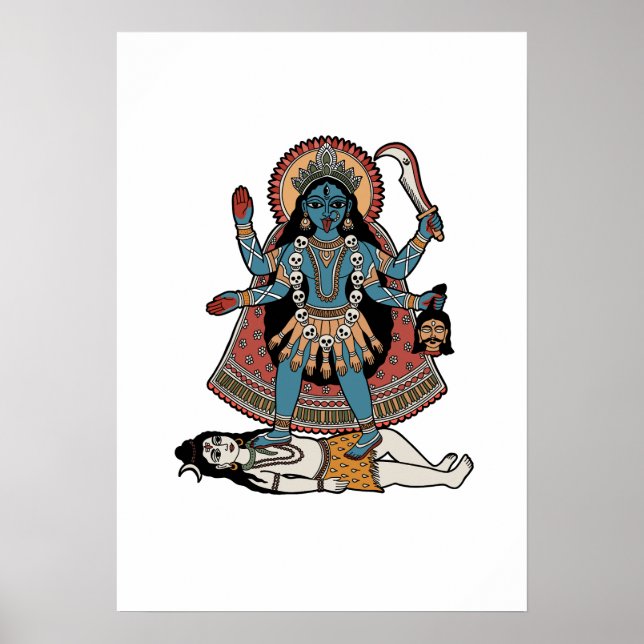 Póster Diosa Kali (Frente)