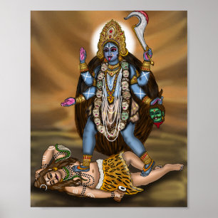Póster Diosa Kali