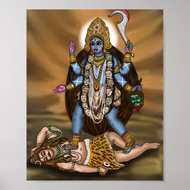 Póster Diosa Kali  (Frente)