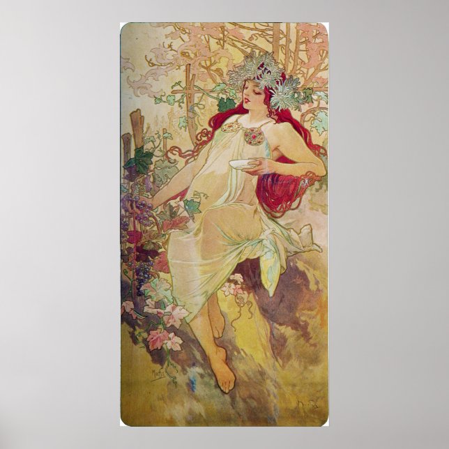 Póster Diosa pelirroja (Frente)