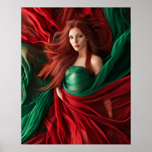 Póster Diosa Roja