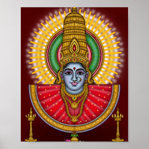 Póster Diosa Yellamma