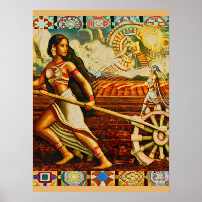 Póster Diosas de la Tierra (Frente)