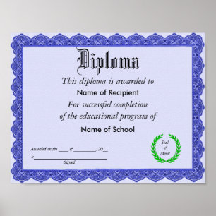 Póster Diploma